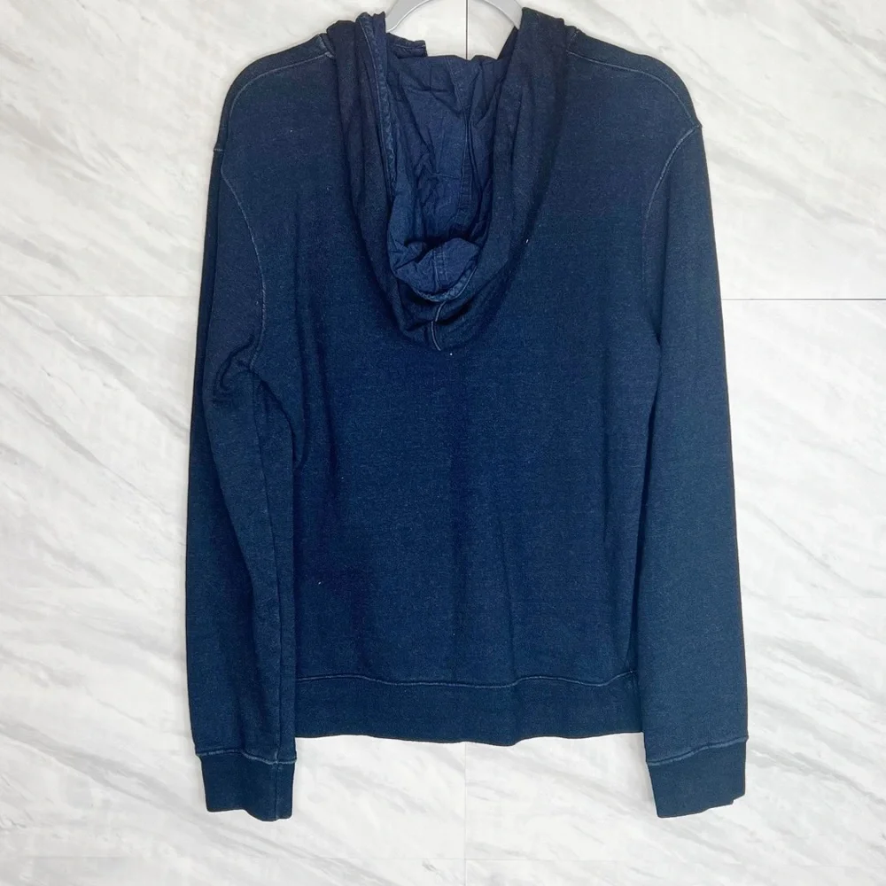 Jack Spade Warren Street New York Navy Hooded Sweater Small